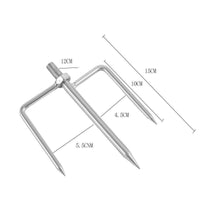 Stainless Steel Thickened Tent Awning Support Poles for Outdoor Camping Picnic