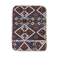 Sewing Machine Dust Cover with Storage Pockets, Foldable Nordic Style Protective Cover
