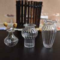 1:12 Dollhouse Miniature Glass Vase for DIY Mini Home Decor