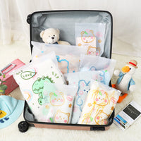 Cartoon EVA Travel Storage Bags for Clothes and Shoes
