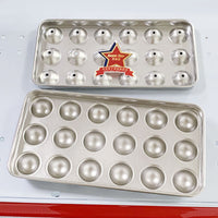 304 Stainless Steel Sphere Ice Cube Mold for Whiskey and Cocktails