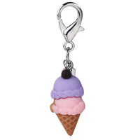 Japanese Style Handmade Resin Ice Pop Charm for Bags and Zippers