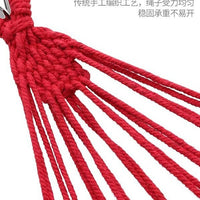 Outdoor Hammock Swing with Stand for Adults and Children, Anti-rollover Design, Portable Leisure Hanging Chair for Home Dormitory