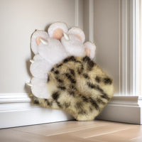 Furry Animal Paw Gloves with Squeaker and Claws for Cosplay