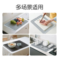 Silicone Griddle Mat for Blackstone Grills, Heat-Resistant BBQ Tool Mat, Air Fryer Drip Pad