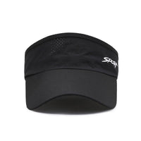 Unisex Running Visor Hat Quick Dry Sun Protection Adjustable Sports Cap