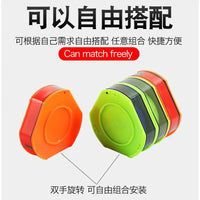 Foldable Silicone Fishing Line Box Multi-functional Tackle Organizer Large Spool Line Set Fishing Line Storage Case Accessories