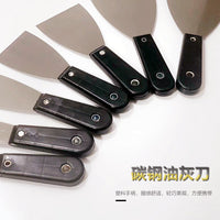 Carbon Steel Putty Scraper with Plastic Handle for Cleaning and Painting