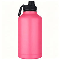 64oz Large Capacity Vacuum Insulated Water Bottle, 304 Stainless Steel for Outdoor Camping and Hiking