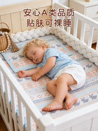Baby Crib Cotton Gauze Cooling Mat Sheet for Kindergarten and Infants