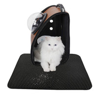 Foldable Anti-slip Double-Layer Honeycomb EVA Cat Litter Mat