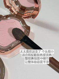 Multifunctional Flat Head Highlight Brush & Eyeshadow Blending Brush Set for Face Makeup
