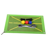 Golf Swing Practice Mat with Trajectory Detection