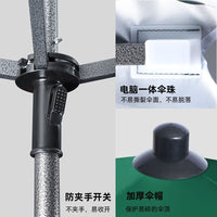 Outdoor Square Patio Umbrella with UV Protection for Commercial and Garden Use