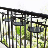 European Style Wrought Iron Plant Stand for Indoor and Outdoor Use