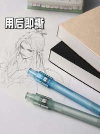 A6 Portable Blank Sketchbook Memo Pad, Unlined Tear-Off Notepad for Students, Thickened Draft Paper Notebook