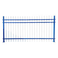 Zinc Steel Fence for Schools, Villas, and Gardens - Galvanized Protective Railing