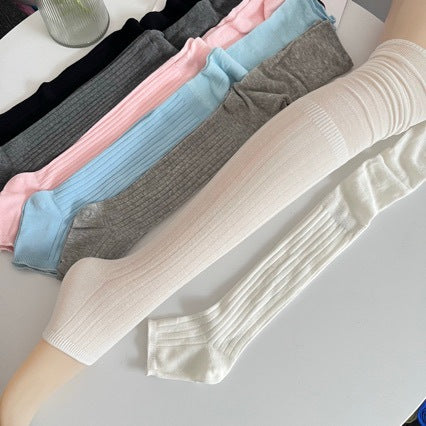 Women's Sheer Over-the-Knee Stocking Leg Warmers for Spring/Summer