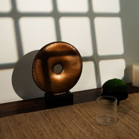 New Chinese Zen Retro Distressed Resin Ring Ornament for Home Decor