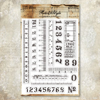 Clear Silicone Stamps for DIY Journal Decoration, Vintage Background & Basic Designs