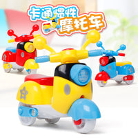 Kids Pull Back Stunt Car Set Mini Inertia Toy Vehicles