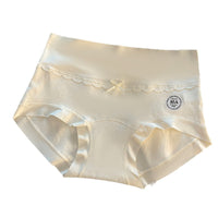 Women's 10A Grade Cotton Antibacterial High-Waist Briefs with Tummy Control and Hip Lift