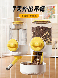 Pet Hanging Water Dispenser No-Drip Ball Feeder for Dogs Rabbits Cages Automatic Water Bottle