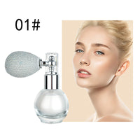 Glitter Highlight Spray for Body and Hair, Shimmering Pearl Powder Spray