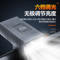 BK02 Bicycle Headlight Set with Taillight for Night Riding