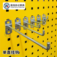 Pegboard Hooks for Wall Mounted Storage and Display - Double Straight Hooks for Tools and Hardware