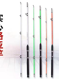 Solid Fiberglass Spinning Fishing Rod for Lure and Boat Fishing
