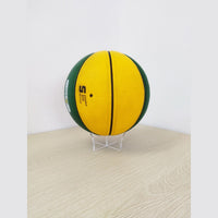 Acrylic U-Shaped Ball Display Stand for Basketball, Football, Volleyball