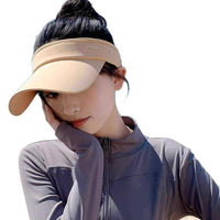 Unisex Golf Tennis Visor Sun Hat for Running and Outdoor Sports, Ice Silk Sun Protection