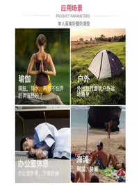 Egg Crate Foam Camping Sleeping Pad, Ultralight Foldable Moisture-Proof Mat for Outdoor Tent