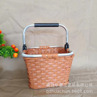 Handwoven Imitation Rattan Storage Basket for Picnics and Play