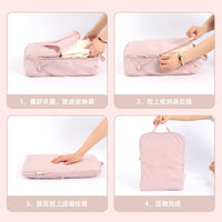 Portable Down Jacket Compression Bag for Travel and Storage