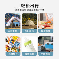 22L Professional Outdoor Insulated Cooler Box Portable Car Refrigerator Large Capacity Ice Bucket for Picnics and Travel