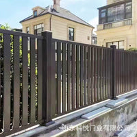 Aluminum Alloy Fence Panel for Villas, Courtyards, Schools, and Hospitals
