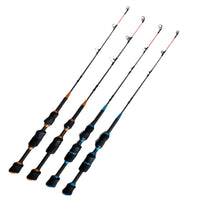Carbon Ice Fishing Rod Solid Ultra-Hard Winter Tent Rod Large Guide Ring Mini Fishing Rod
