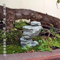 Artificial Mountain Rock Ornament for Bonsai and Micro-Landscape Decor
