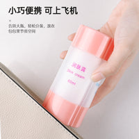 Travel Dispenser Bottle Set for Shampoo, Conditioner, Lotion - Silicone Refillable Containers