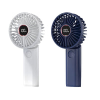 Portable USB Rechargeable Handheld Folding Neck Fan with Power Bank Function