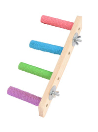 Bird Perch Sanded Stand Pole Parrot Claw Grinding Teeth Grinding Stand Bar Budgie Cockatiel Wooden Stick Toy Cage Perch Accessories