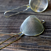 Japanese Style Double-Layer Conical/Round Strainer for Bar, Coffee, and Tea