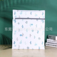 Printed Laundry Wash Bags Set for Delicates and Underwear, Machine Wash Protection