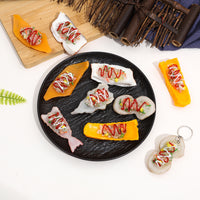 Realistic Japanese Sushi Food Model Keychain & Ornament