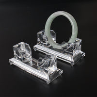 Clear Acrylic Bangle Bracelet Display Stand for Jewelry