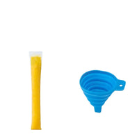 DIY Disposable Ice Pop Bags for Homemade Popsicles and Ice Lollies, Food-Grade Molds
