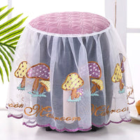 Embroidered Lace Appliance Dust Cover for Air Fryer & Soy Milk Maker