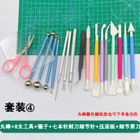 Ultra-Light Clay Modeling Tool Kit for DIY Crafts and Sculptures